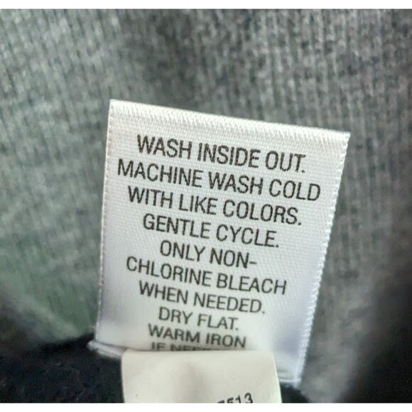 Apt 9 Gray & Black Colorblock Knit Sweater Dress Size Medium - Picture 5 of 5